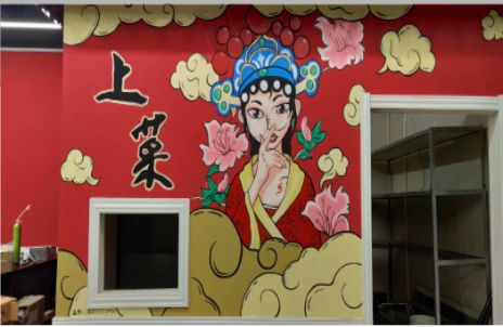马边彝族自治县墙体彩绘的发展和应用
